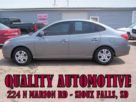 2010 Hyundai Elantra for sale at Quality Automotive in Sioux Falls SD