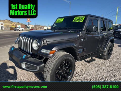 2022 Jeep Wrangler Unlimited for sale at 1st Quality Motors LLC in Gallup NM