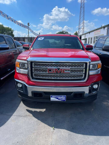 2014 GMC Sierra 1500 for sale at Performance Motor Cars in Washington Court House OH