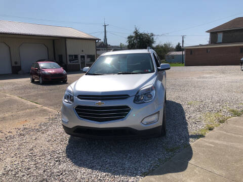 2016 Chevrolet Equinox for sale at ADKINS PRE OWNED CARS LLC in Kenova WV