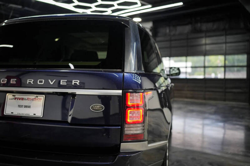 2017 Land Rover Range Rover HSE