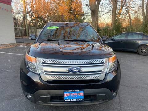 2014 Ford Explorer for sale at FIRST CLASS AUTO in Arlington VA