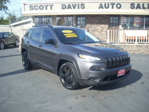 2017 Jeep Cherokee for sale at Scott Davis Auto Sales in Turlock CA