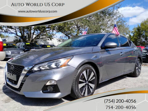2019 Nissan Altima for sale at Auto World US Corp in Plantation FL