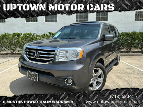 2014 Honda Pilot for sale at UPTOWN MOTOR CARS in Houston TX
