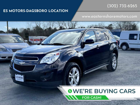 2013 Chevrolet Equinox for sale at ES Motors-DAGSBORO location in Dagsboro DE
