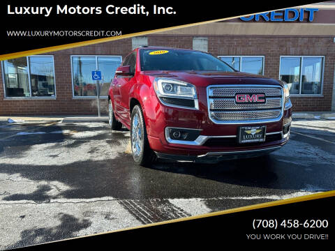 2016 GMC Acadia for sale at Luxury Motors Credit, Inc. in Bridgeview IL