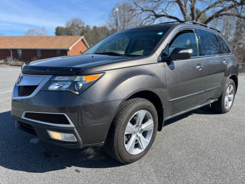 2012 Acura MDX for sale at Creekside Automotive in Lexington NC