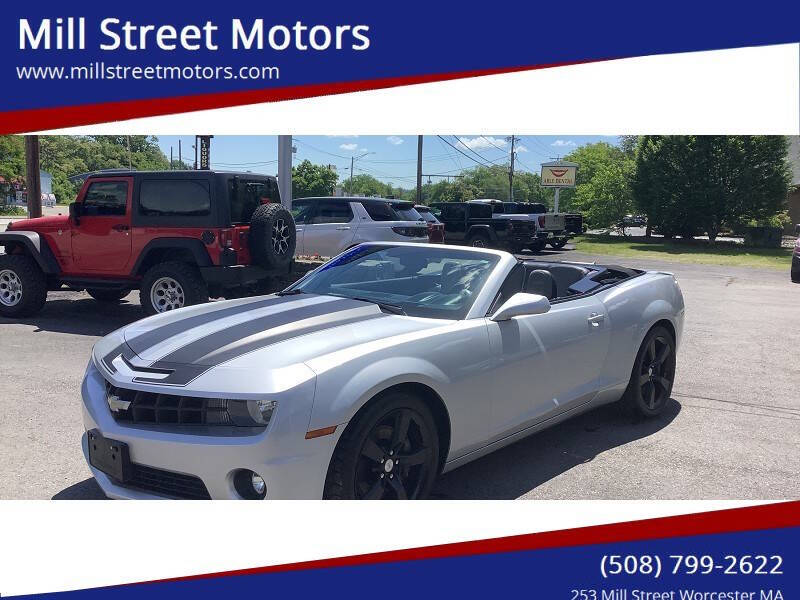 Silver 2012 Chevrolet Camaro 2SS Convertible RWD Convertible Rear-Wheel Drive 6-Speed Automatic
