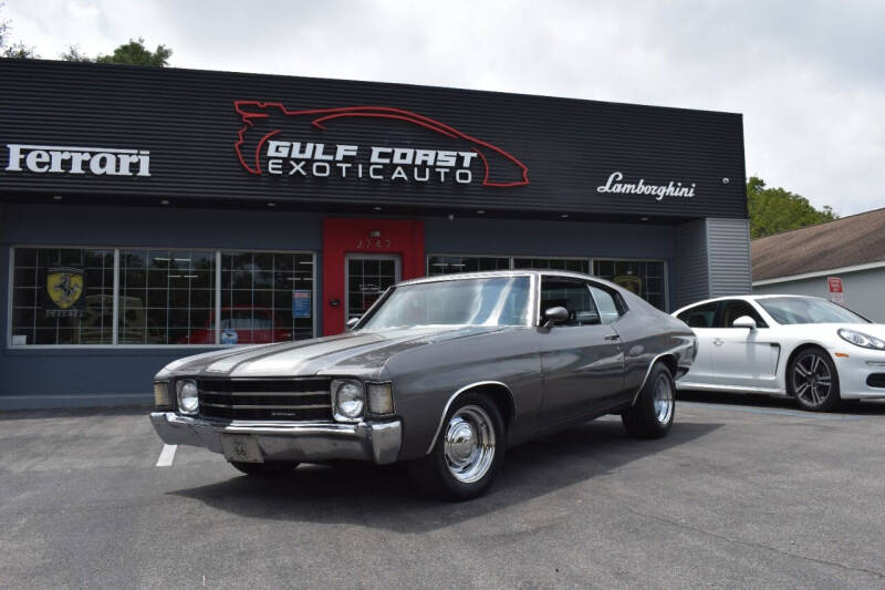 1971 Chevrolet Chevelle for sale at Gulf Coast Exotic Auto in Gulfport MS