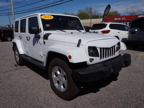 2014 Jeep Wrangler Unlimited for sale at East Providence Auto Sales in East Providence RI