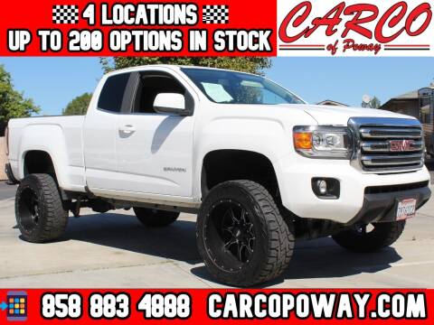 2017 GMC Canyon for sale at CARCO OF POWAY in Poway CA