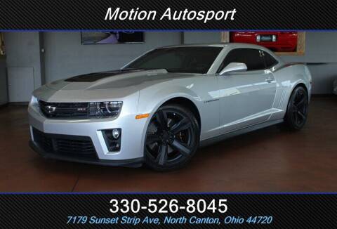 2013 Chevrolet Camaro for sale at Motion Auto Sport in North Canton OH