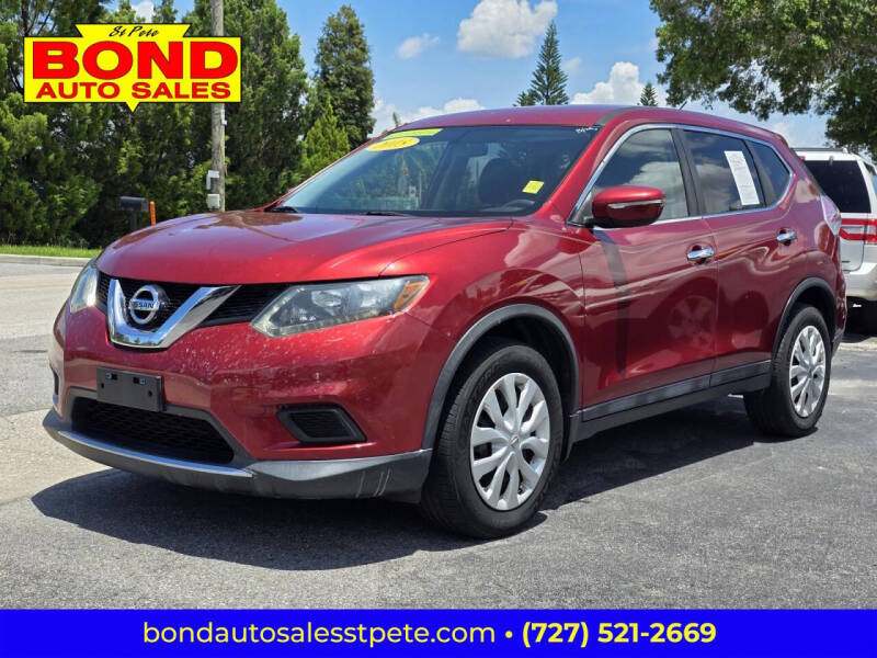 2015 Nissan Rogue for sale at Bond Auto Sales of St Petersburg in Saint Petersburg FL
