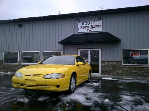 2004 Chevrolet Monte Carlo for sale at Route 111 Auto Sales Inc. in Hampstead NH