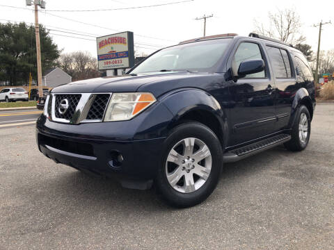 2006 Nissan Pathfinder for sale at Beachside Motors, Inc. in Ludlow MA