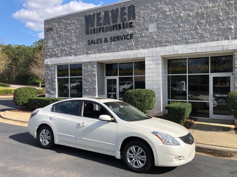 2011 Nissan Altima for sale at Weaver Motorsports Inc in Cary NC