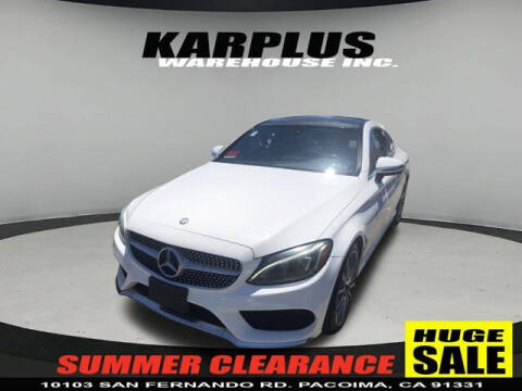 2017 Mercedes-Benz C-Class for sale at Karplus Warehouse in Pacoima CA
