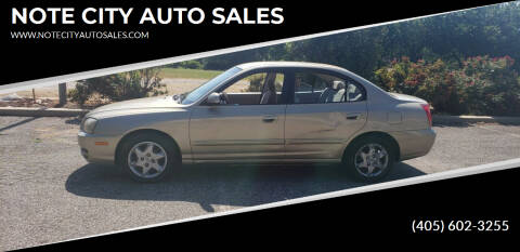 2005 Hyundai Elantra for sale at NOTE CITY AUTO SALES in Oklahoma City OK