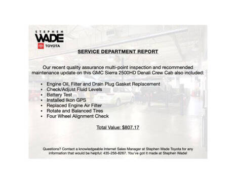 2013 GMC Sierra 2500HD Denali