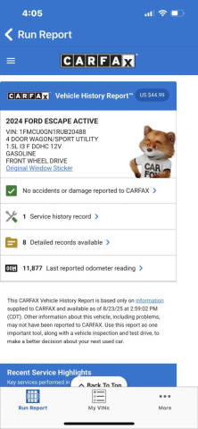 2024 Ford Escape Active