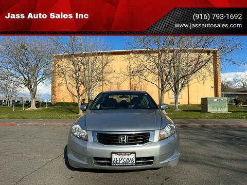 2008 Honda Accord for sale at Jass Auto Sales Inc in Sacramento CA