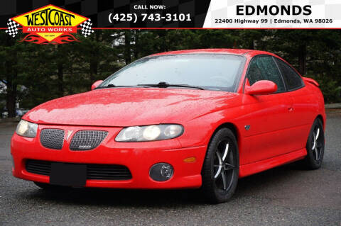 2004 Pontiac GTO for sale at West Coast AutoWorks -Edmonds in Edmonds WA