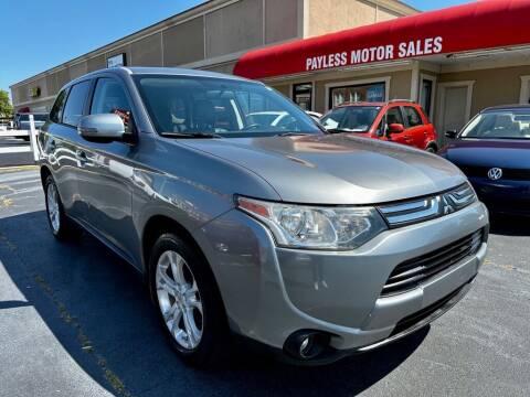 2014 Mitsubishi Outlander for sale at Payless Motor Sales LLC in Burlington NC