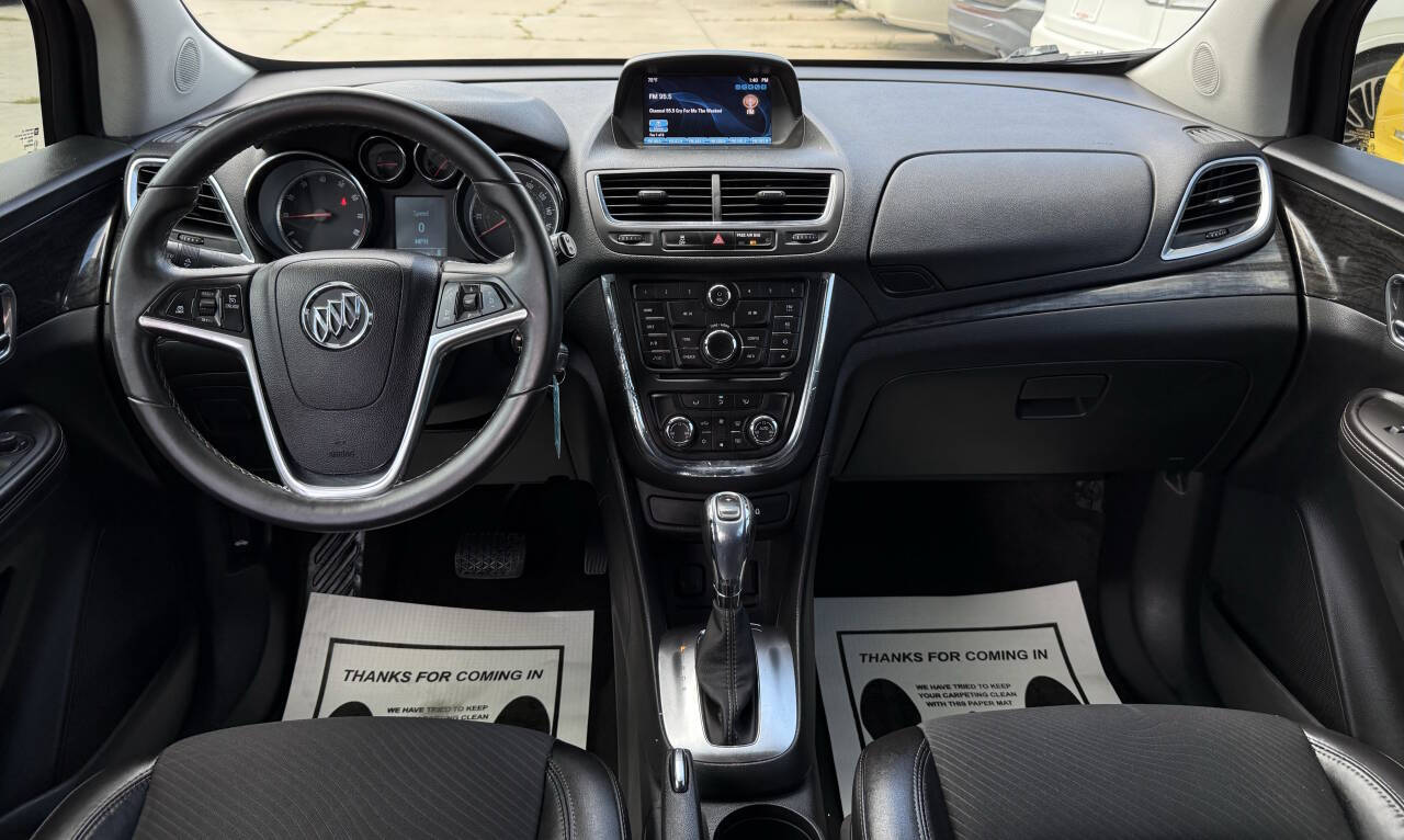 Red 2014 Buick Encore Convenience AWD Convenience 4dr Crossover 11