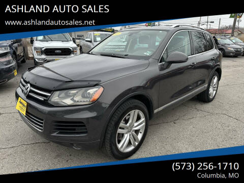 2013 Volkswagen Touareg for sale at ASHLAND AUTO SALES in Columbia MO