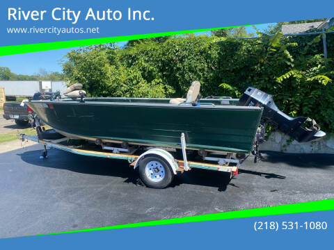1980 Starcraft 18foot Deep V for sale at River City Auto Inc. in Fergus Falls MN