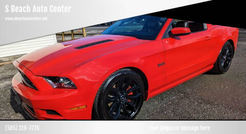 2013 Ford Mustang for sale at S Beach Auto Center in Leicester NY