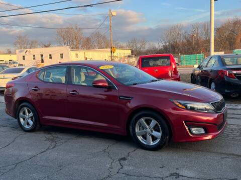 2015 Kia Optima for sale at MetroWest Auto Sales in Worcester MA