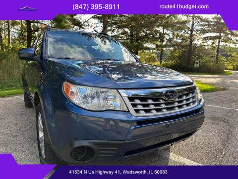 2012 Subaru Forester for sale at Route 41 Budget Auto in Wadsworth IL