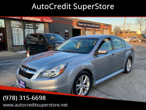 2013 Subaru Legacy for sale at AutoCredit SuperStore in Lowell MA