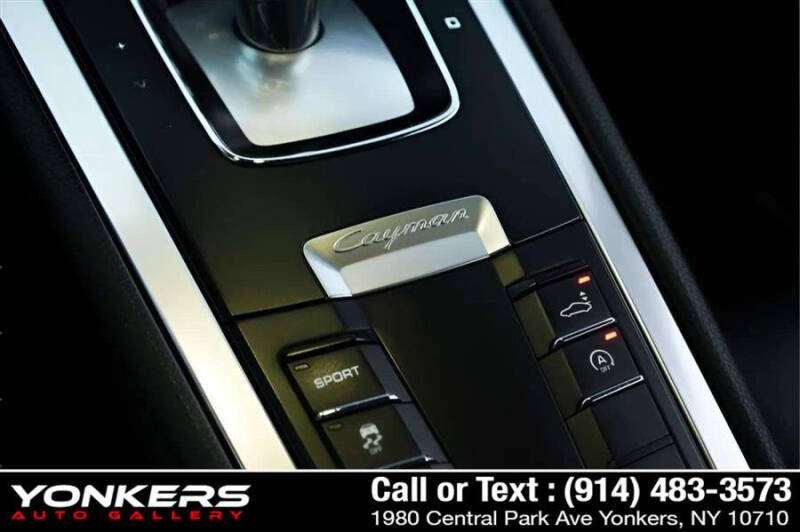 2016 Porsche Cayman Black Edition