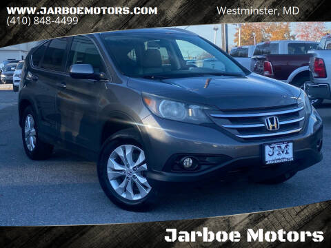 2013 Honda CR-V for sale at Jarboe Motors in Westminster MD