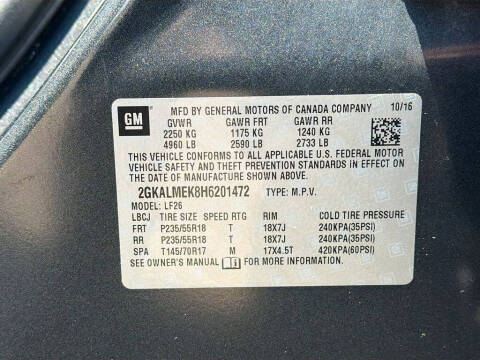 2017 GMC Terrain SLE-1