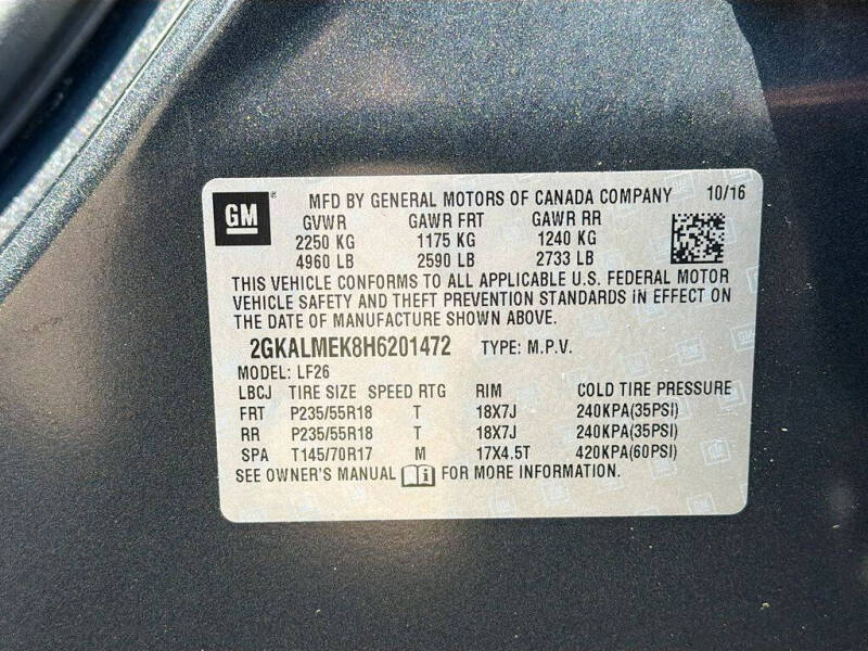 2017 GMC Terrain SLE-1