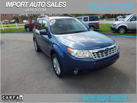 2011 Subaru Forester 2.5X Limited