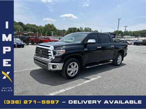 2019 Toyota Tundra for sale at Impex Auto Sales in Greensboro NC