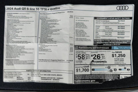2024 Audi Q5 e quattro S line Prestg 55 TFSI