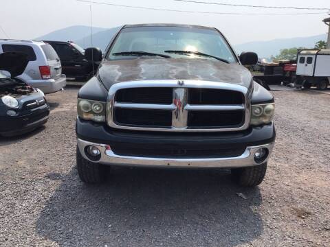 2002 Dodge Ram 1500 for sale at Troy's Auto Sales in Dornsife PA