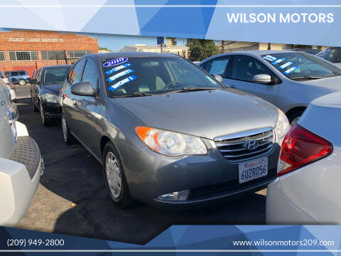 2010 Hyundai Elantra for sale at WILSON MOTORS in Stockton CA