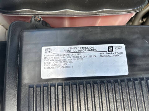 2018 Chevrolet Silverado 2500HD
