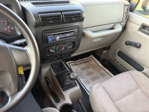 2004 Jeep Wrangler X