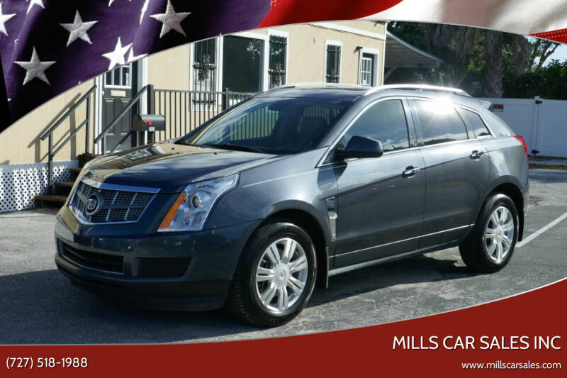 2012 Cadillac SRX for sale at MILLS CAR SALES INC in Clearwater FL