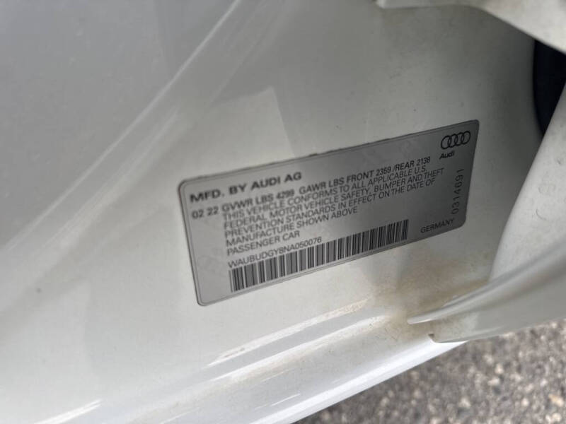 2022 Audi A3 Premium Plus 40 TFSI