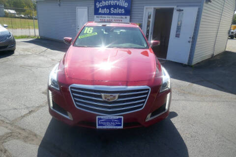 2017 Cadillac CTS for sale at SCHERERVILLE AUTO SALES in Schererville IN