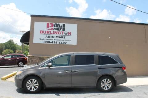 2014 Honda Odyssey for sale at Burlington Auto Mart in Burlington NC